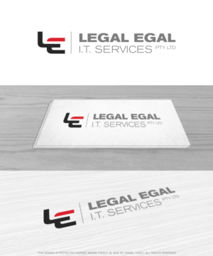 Diseño de Logo por Daniel Caso Design para Legal Egal I.T. Services | Diseño: #9326246