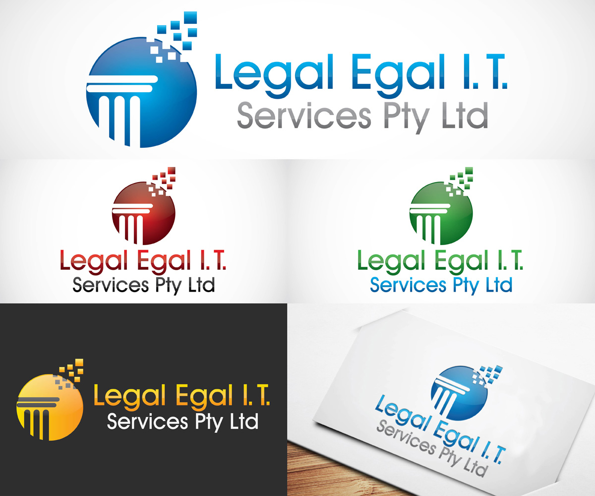 Diseño de Logo por Mars Multimedia para Legal Egal I.T. Services | Diseño #9320994
