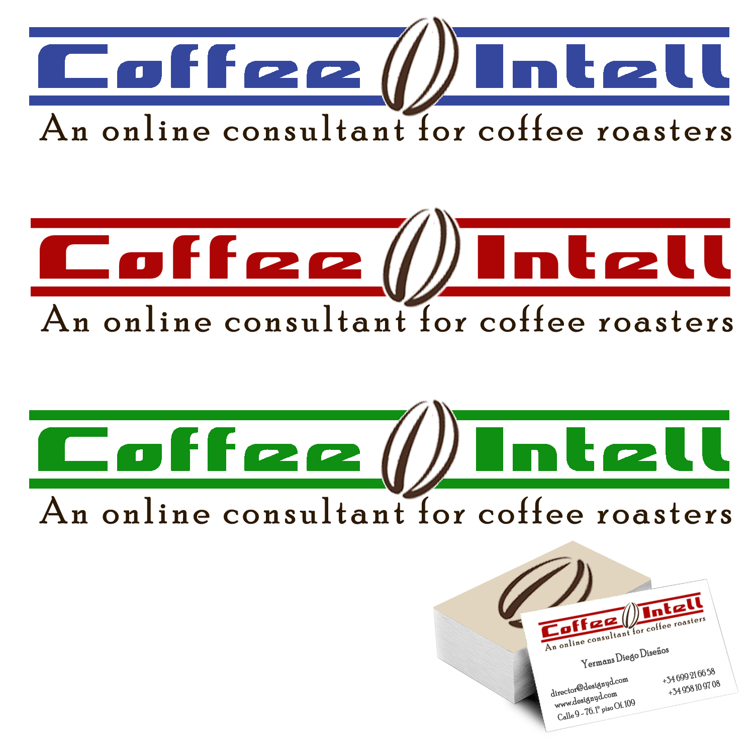 Logo Design by GermanDesigns for Coffee Intell  | Design #9340384