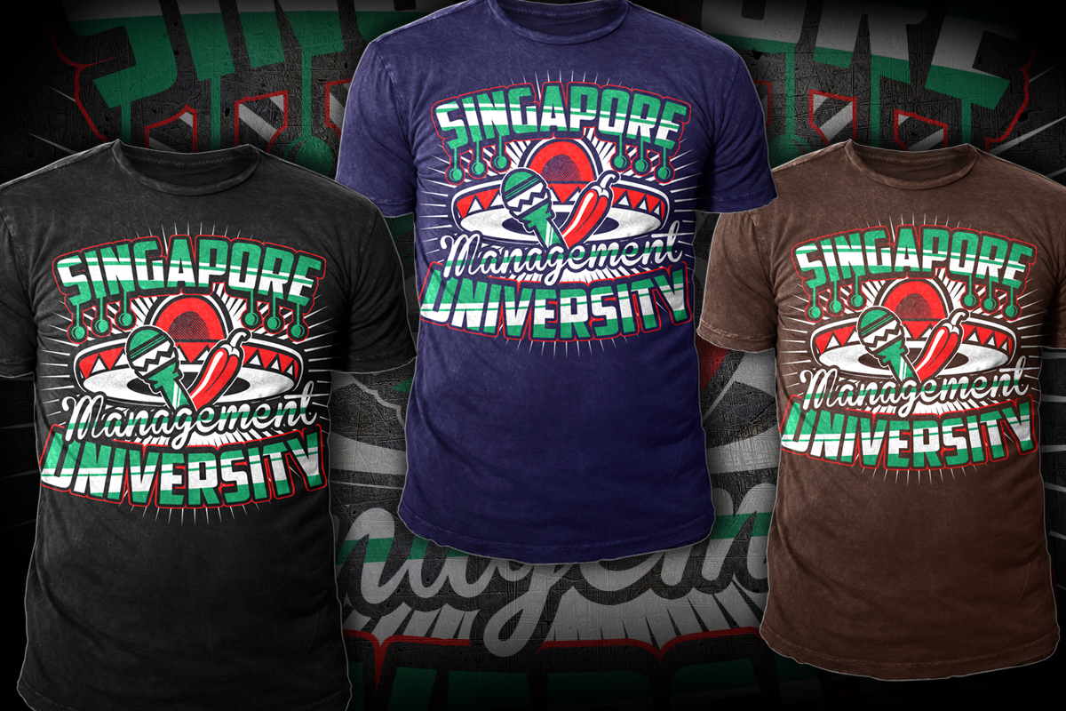 T-shirt Design by Mayonpx for Singapore Management University  | Design #2166374