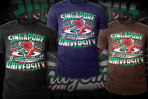 Design de T-shirt par Mayonpx pour Singapore Management University  | Design : #2166374