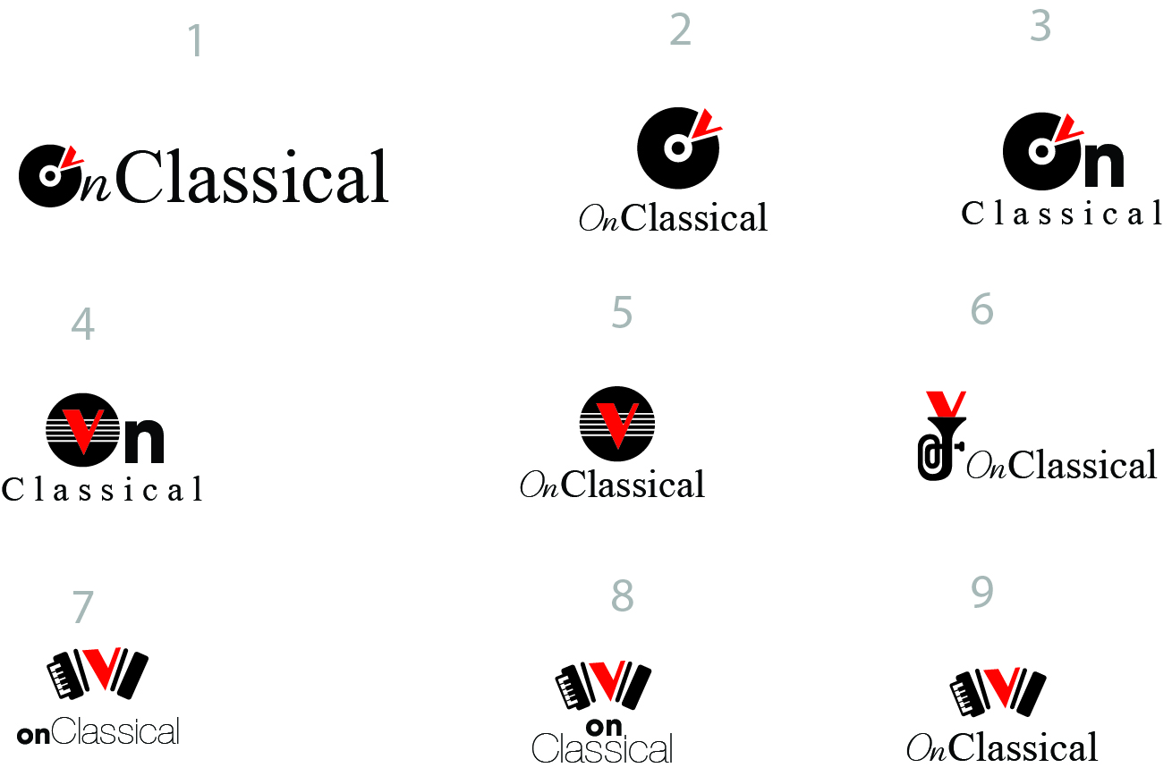 Logo Design by Dam  Hong for OnClassical | Design #9348740