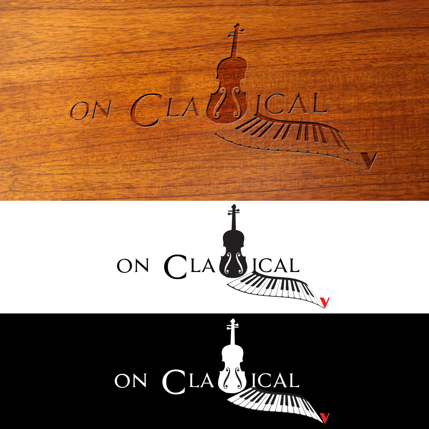 Logo Design by Neohiro for OnClassical | Design #9332580