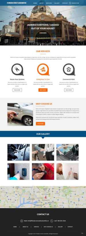 Web Design by pb for Expert Locksmiths | Design: #14799788