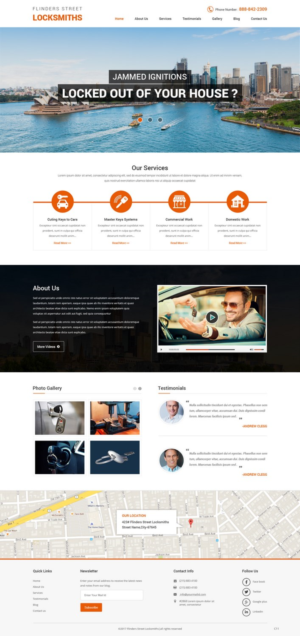 Web Design by pb for Expert Locksmiths | Design: #14799811