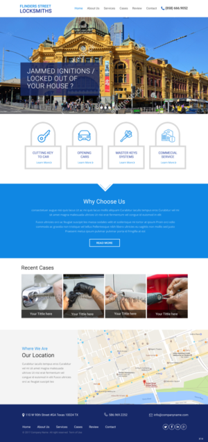 Web-Design von pb für Expert Locksmiths | Design: #14799824