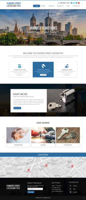 Web-Design von pb für Expert Locksmiths | Design: #14799825