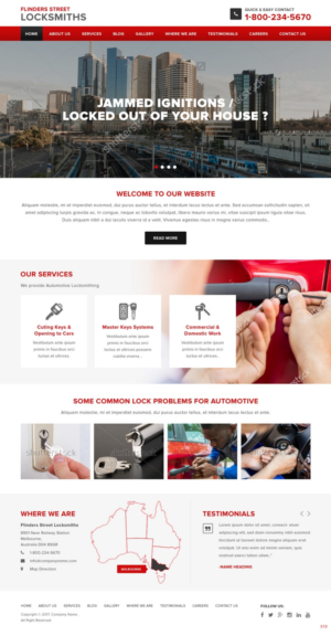 Web-Design von pb für Expert Locksmiths | Design: #14801993