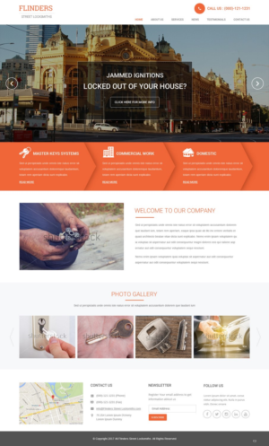Web Design by pb for Expert Locksmiths | Design: #14801995