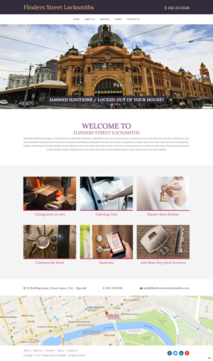 Web Design by pb for Expert Locksmiths | Design: #14801996