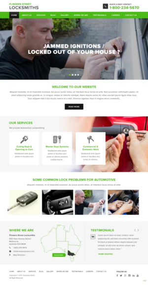 Web-Design von pb für Expert Locksmiths | Design: #14809322