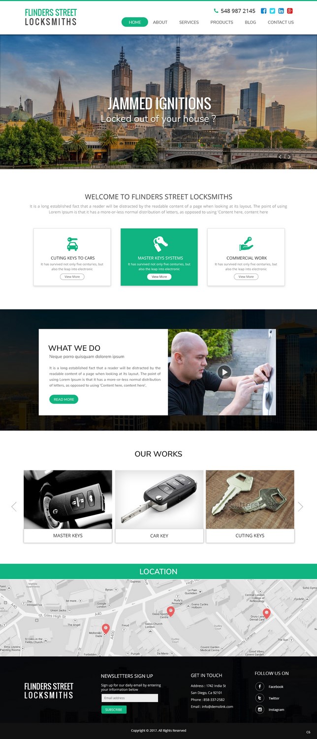Web-Design von pb für Expert Locksmiths | Design: #14815241