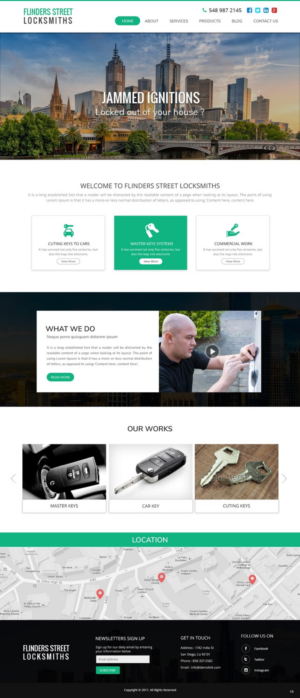 Web-Design von pb für Expert Locksmiths | Design: #14815241