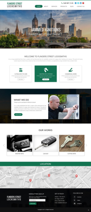 Web-Design von pb für Expert Locksmiths | Design: #14893680