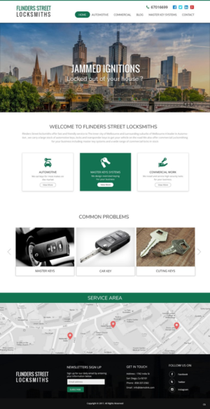 Web-Design von pb für Expert Locksmiths | Design: #15001254