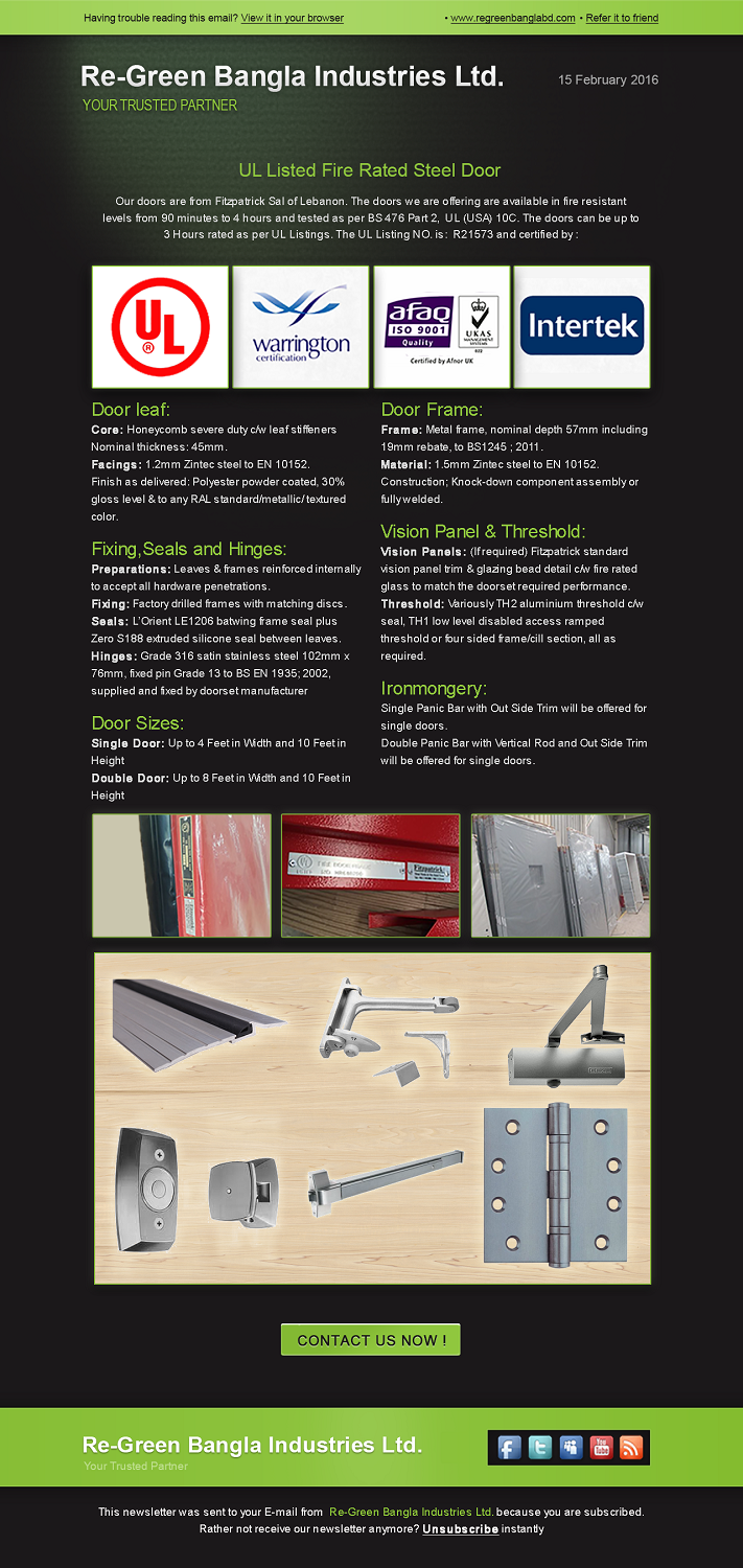 Design de Marketing Électronique par BuntarBG pour Re-Green Bangla Industries Ltd | Design #10175091