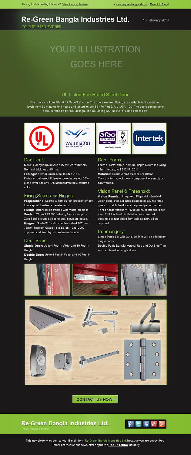 Design de Marketing Électronique par BuntarBG pour Re-Green Bangla Industries Ltd | Design #10175092