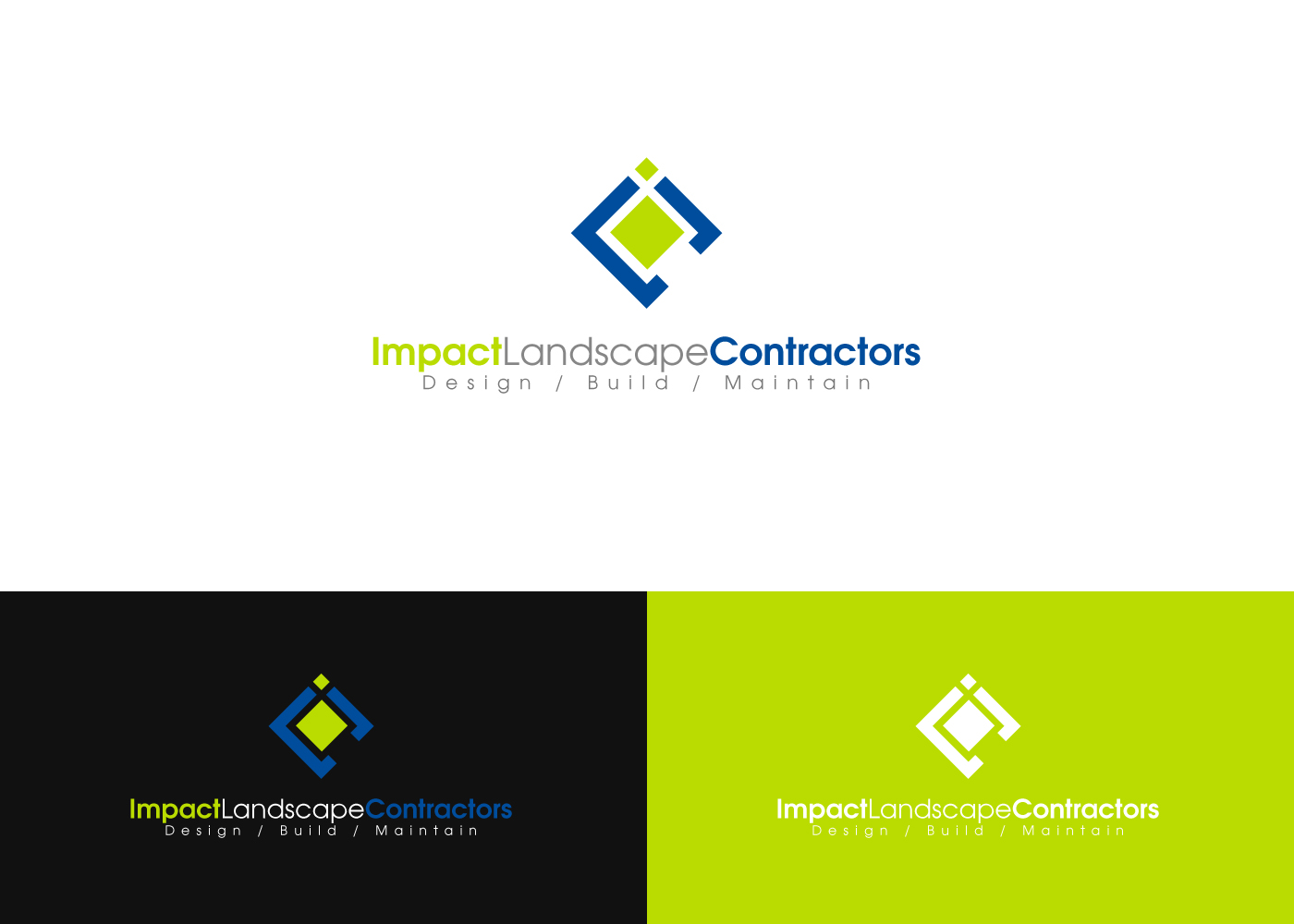 Diseño de Logo por BehindSymbols para Impact Landscape Inc. | Diseño #9388134