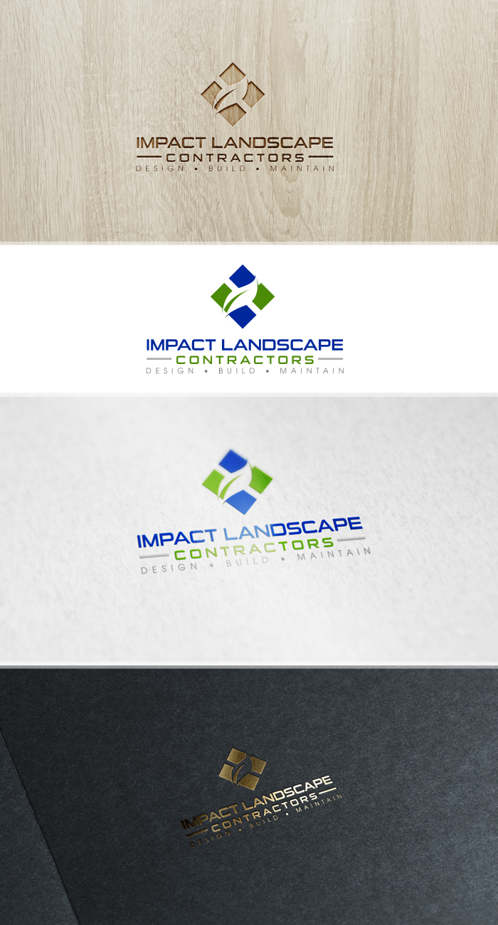 Diseño de Logo por BehindSymbols para Impact Landscape Inc. | Diseño #9399767