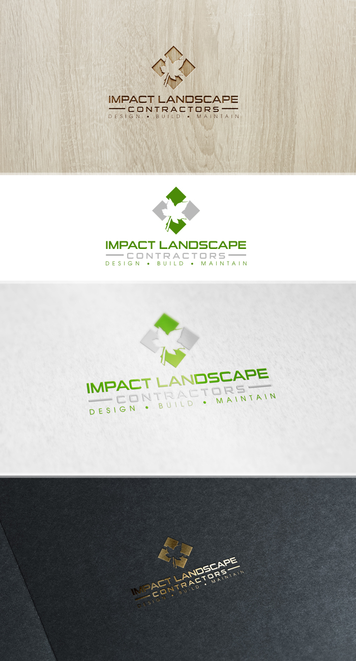 Diseño de Logo por BehindSymbols para Impact Landscape Inc. | Diseño #9431126