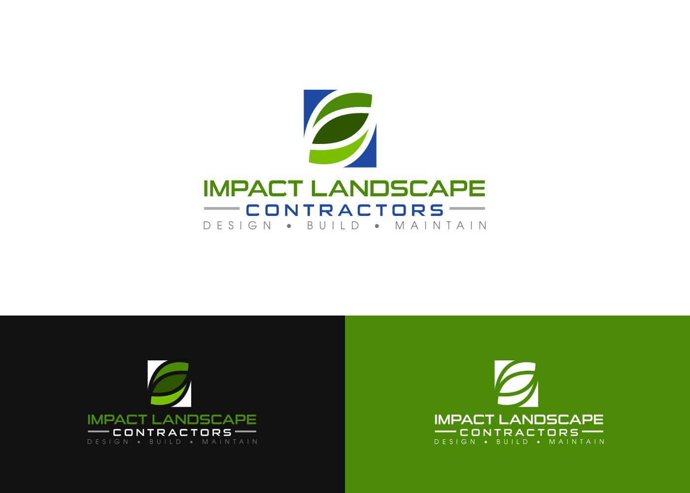 Diseño de Logo por BehindSymbols para Impact Landscape Inc. | Diseño #9459940