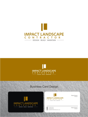 Logo Design by DesignM for Impact Landscape Inc. | Design: #9324170