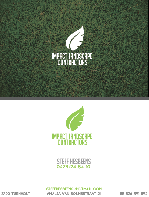 Logo Design by Hesse for Impact Landscape Inc. | Design #9414108