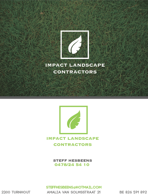 Logo Design by Hesse for Impact Landscape Inc. | Design #9417199