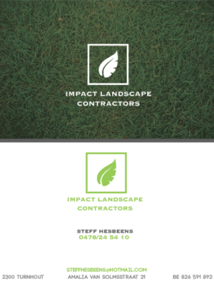 Logo Design by Hesse for Impact Landscape Inc. | Design: #9417199