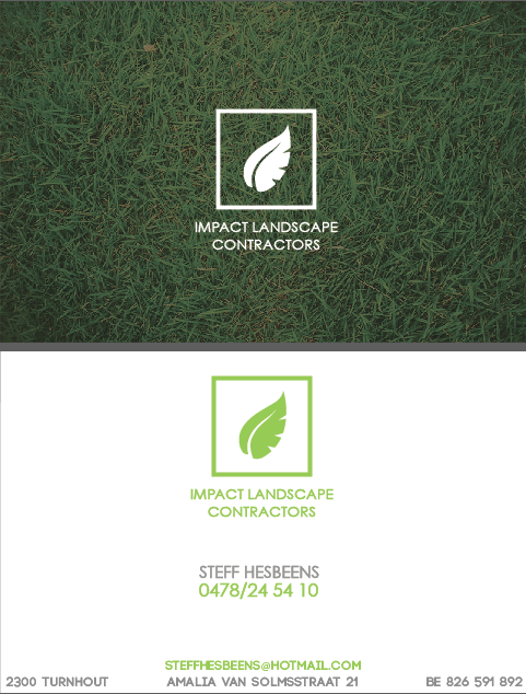 Logo Design by Hesse for Impact Landscape Inc. | Design #9417203