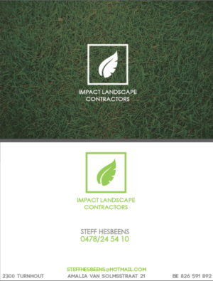 Logo Design by Hesse for Impact Landscape Inc. | Design: #9417203