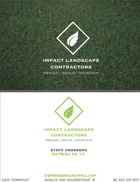 Logo Design by Hesse for Impact Landscape Inc. | Design #9437257