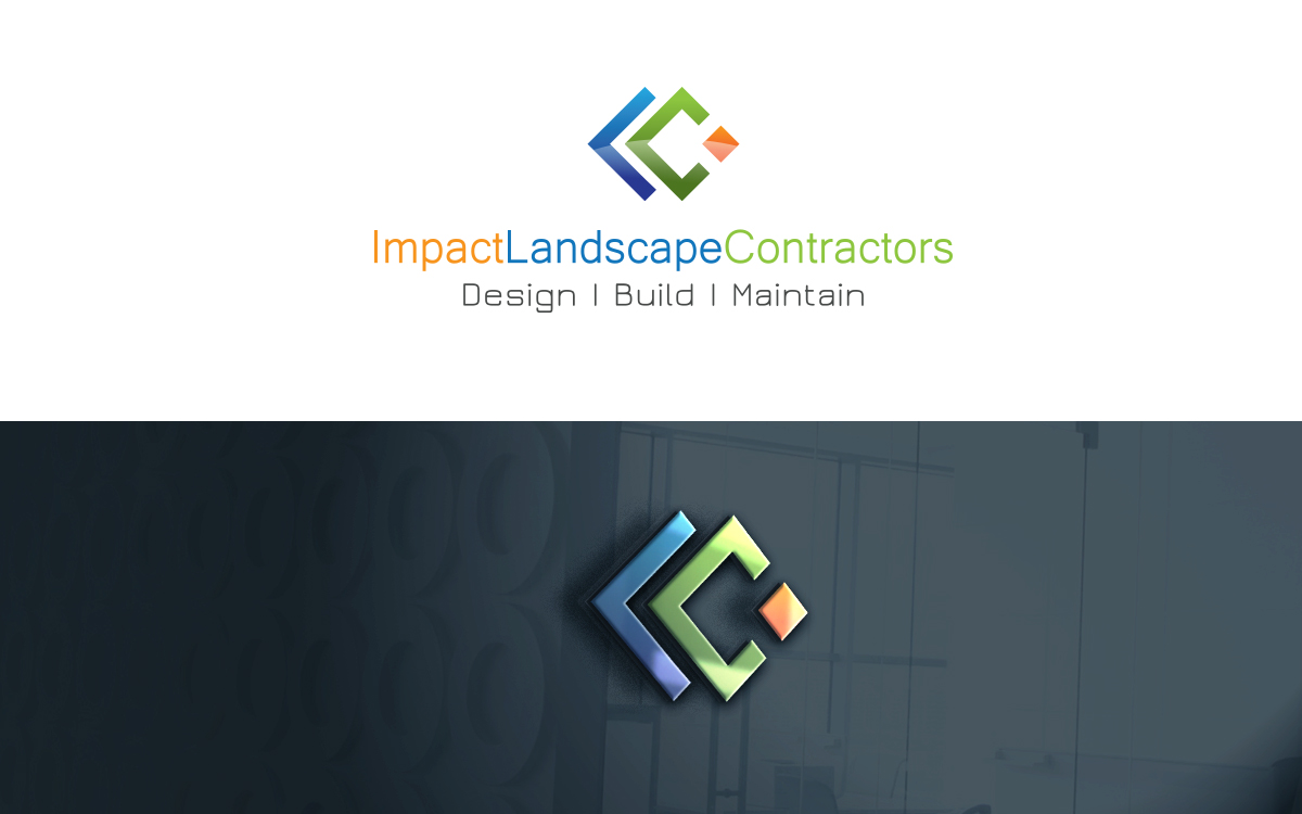 Logo Design by Grafactory for Impact Landscape Inc. | Design #9388717