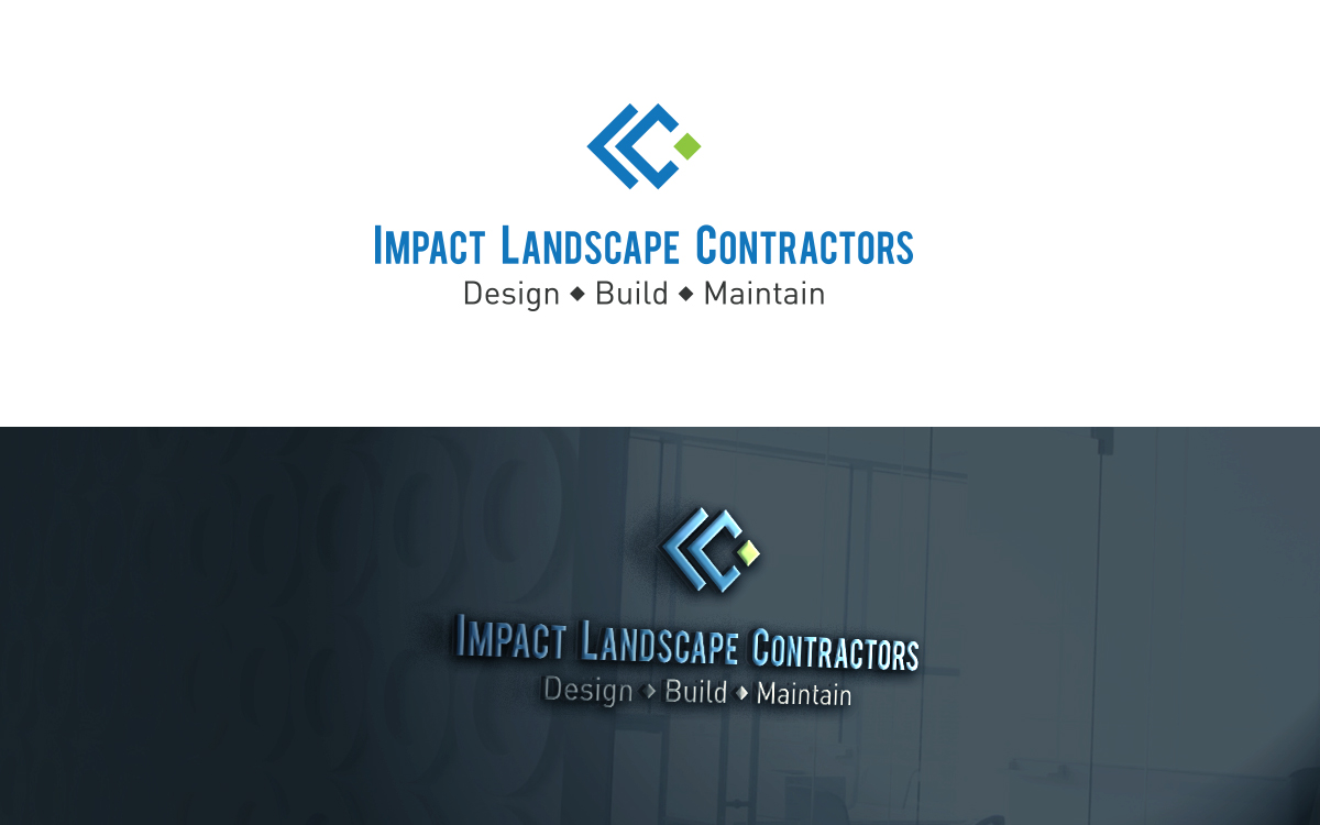 Logo Design by Grafactory for Impact Landscape Inc. | Design #9395680