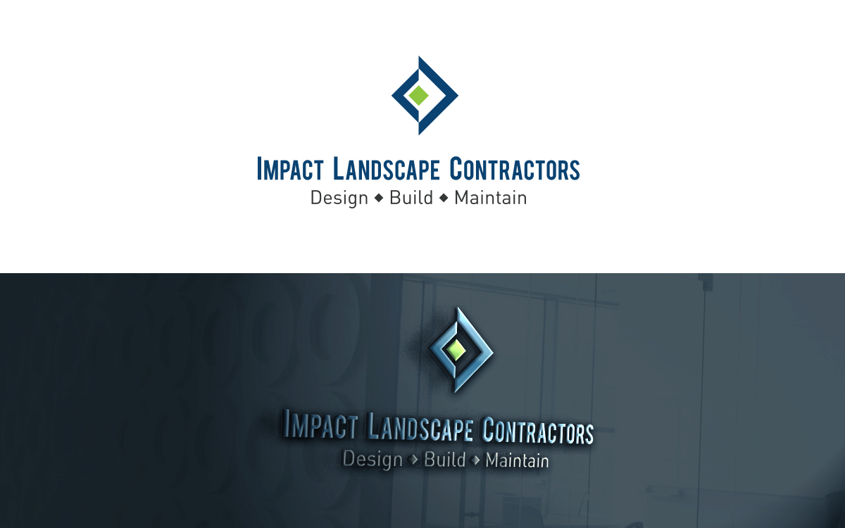 Diseño de Logo por Grafactory para Impact Landscape Inc. | Diseño #9395735