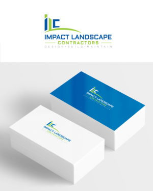 Logo Design by Zamm for Impact Landscape Inc. | Design: #9392393