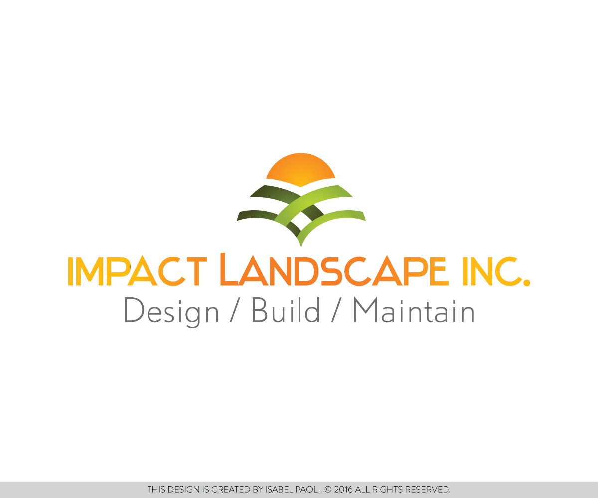 Logo Design by isabel.paoli for Impact Landscape Inc. | Design #9312596