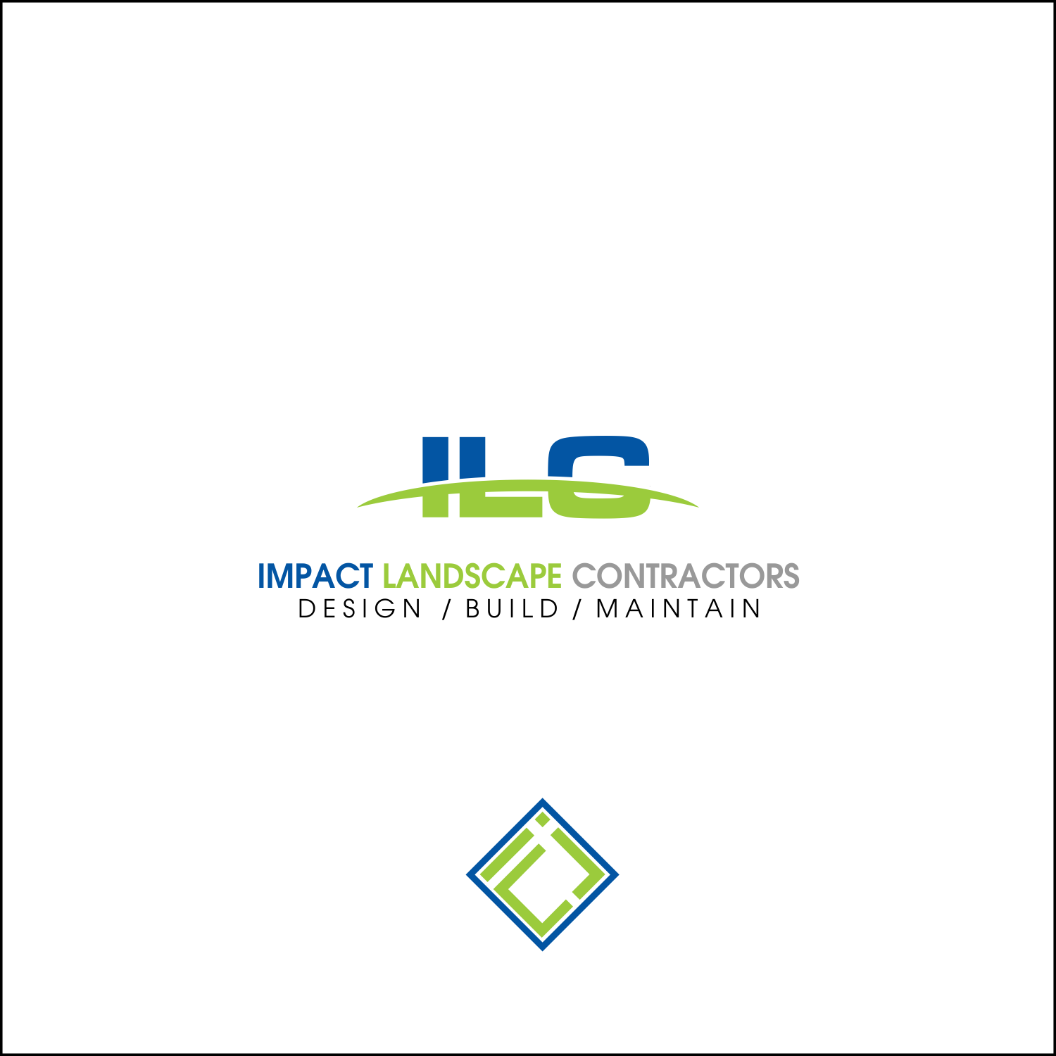 Logo Design by JM GRAPHICS for Impact Landscape Inc. | Design #9377278