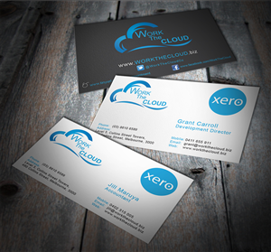 Work The Cloud - Cloud Accounting and Business Solutions | Visitenkarten-Design von MT