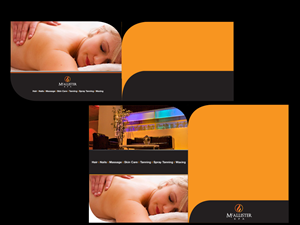 McAllister Spa  | Brochure Design by Brigitte Melissa B
