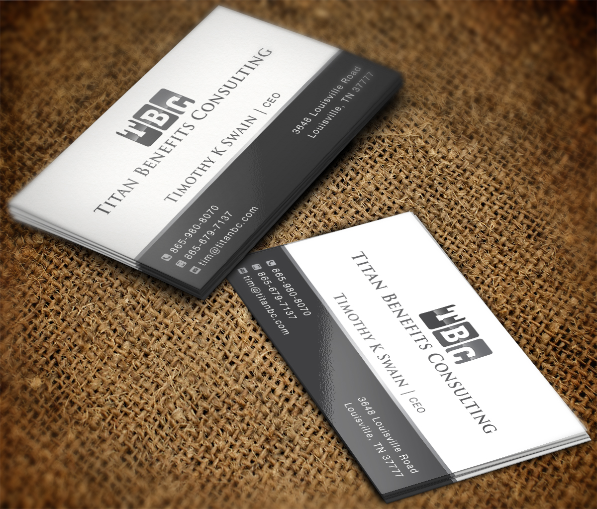 Business Card Design by MT for Titan Benefits | Design #9358540
