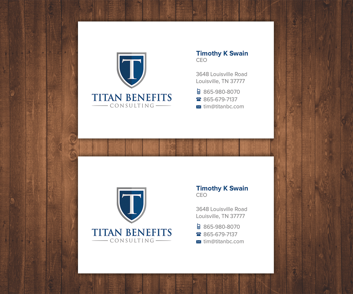 Business Card Design by Stylez Designz for Titan Benefits | Design #9355948