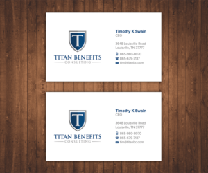 Business Card Design by Stylez Designz for Titan Benefits | Design: #9355948