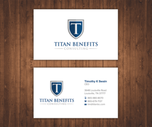 Business Card Design by Stylez Designz for Titan Benefits | Design: #9355949