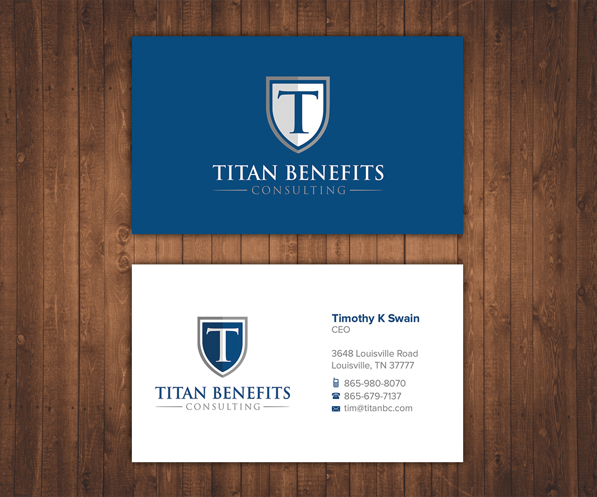 Business Card Design by Stylez Designz for Titan Benefits | Design #9355950