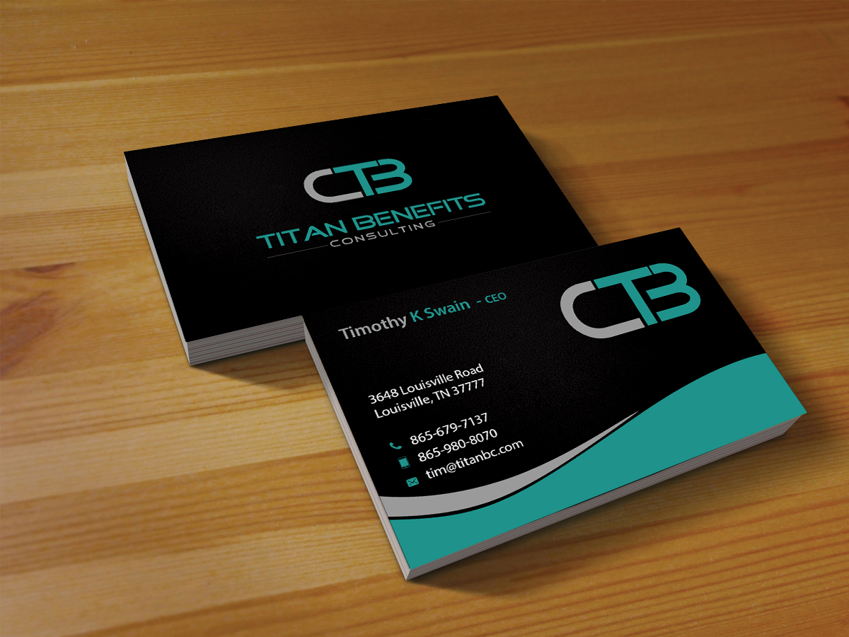 Business Card Design by Creations Box 2015 for Titan Benefits | Design #9334428