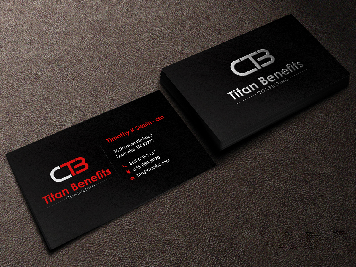 Business Card Design by Creations Box 2015 for Titan Benefits | Design #9334430