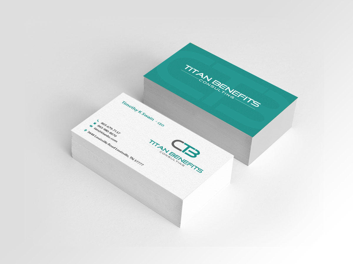 Business Card Design by Creations Box 2015 for Titan Benefits | Design #9334432