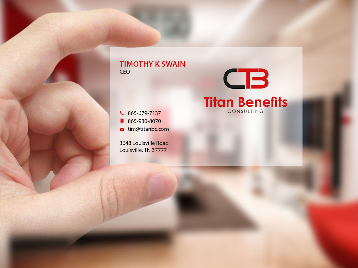 Business Card Design by Creations Box 2015 for Titan Benefits | Design #9334435