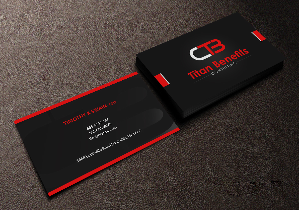 Business Card Design by Creations Box 2015 for Titan Benefits | Design #9334438